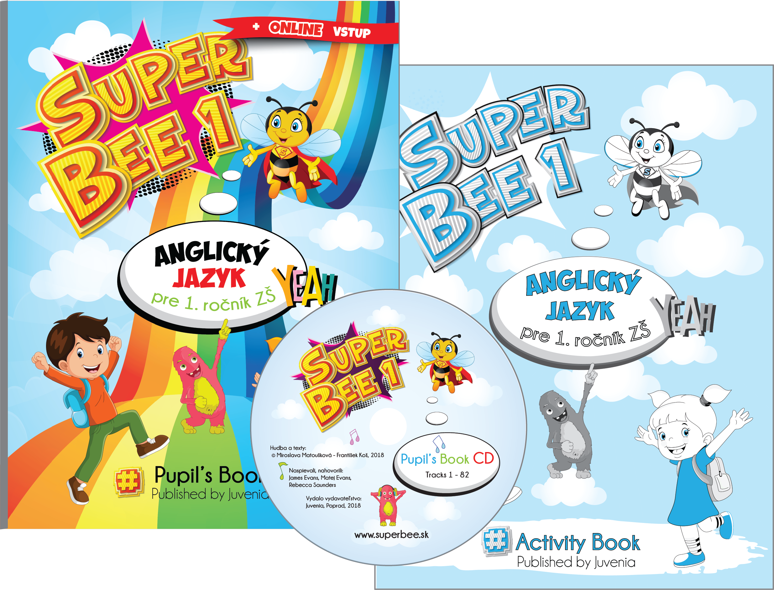 Super Bee Script Super Bee 1 MAXI set + ONLINE (CD, obr. karty) - Busy Bee