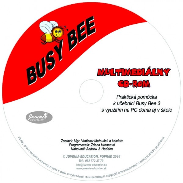 Busy Bee 3 Multimediálny CD-ROM  k učebnici
