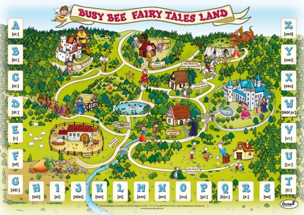 Fairy Tales Land Busy Bee plagát