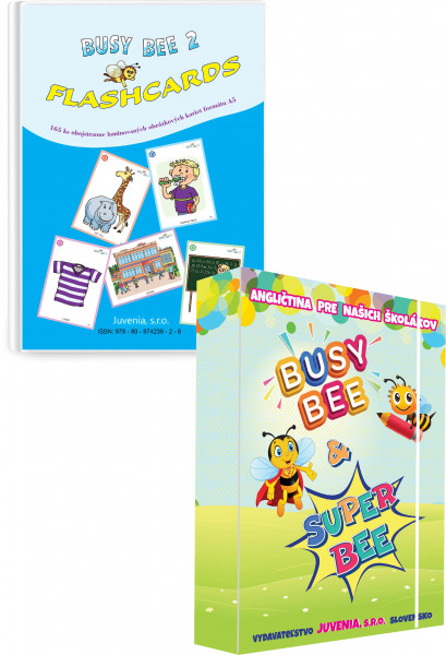 Busy Bee 2 New Flashcards (165 ks) + box